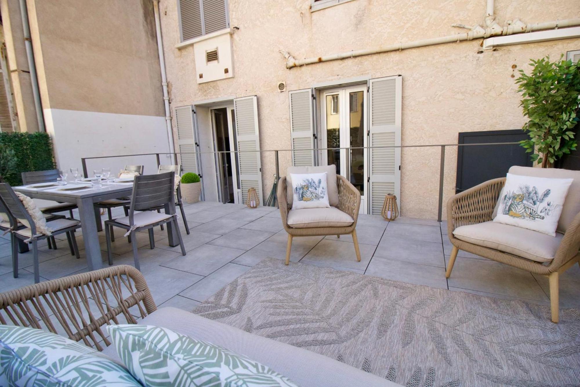 4 Bedrooms 4 Bathrooms Terrace Cannes Luaran gambar